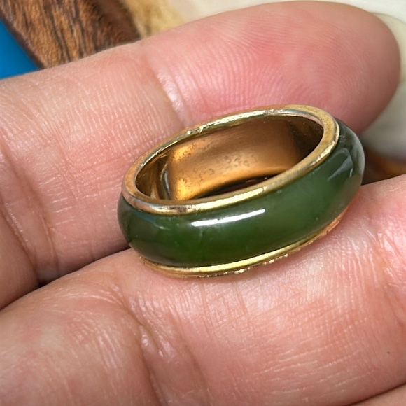 🖤Vtg Jade ring - Picture 8 of 11